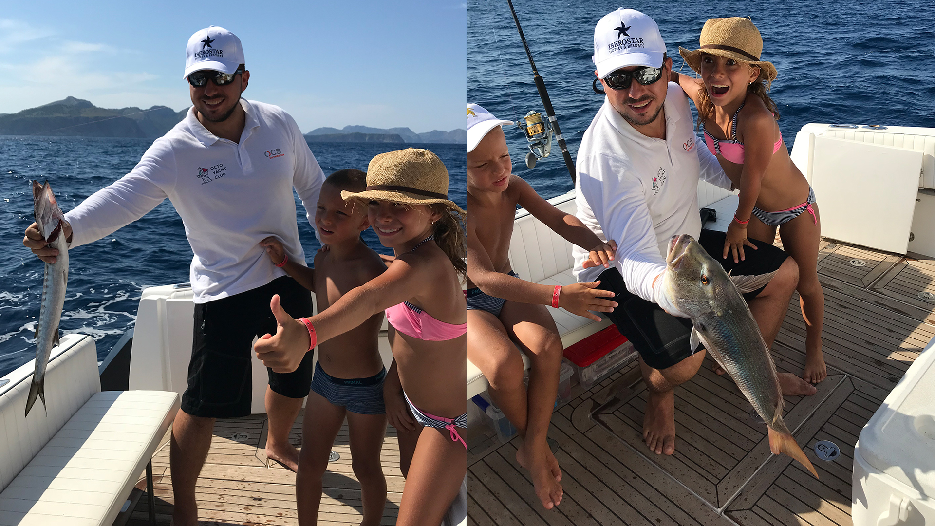 Angeln auf Mallorca mit kleinen Kindern Ferienfischen Charters